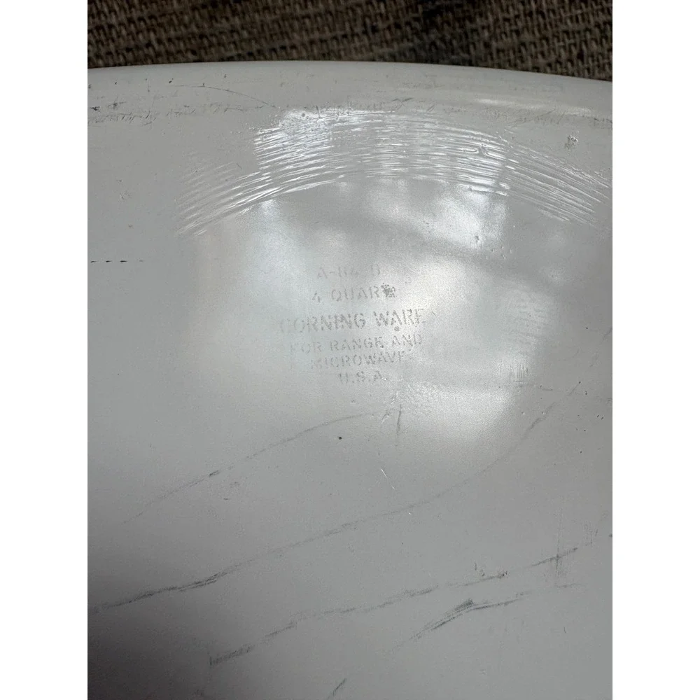 CorningWare Vintage Spice O Life 4 Quart Casserole Dish A-84-B Pyrex Lid A-12-C